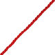 Vostex Lace Polyester Round Red