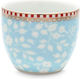 PiP Studio FLORAL Eierbecher aus Porzellan Blau...