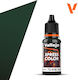 Acrylicos Vallejo Model Making Paint In Green Colour 18ml