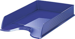 Esselte Plastic Filing Tray Blue