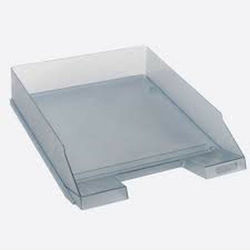Herlitz Transparent Plastic Filing Tray White