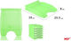 Madrid Papel Δίσκος Εγγράφων Πλαστικός Πράσινος 35x25.5x6εκ.