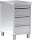 ArtSteel Commercial Preparation Cabinet 50x70x87cm
