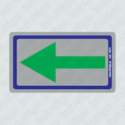 Infosign Sign Self-Adhesive "Direction Arrow" 16497