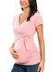 Queen Mother Maternity Top Pink
