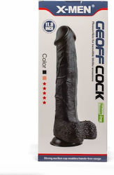 X-Men dildo Ρεαλιστικό Dildo με Όρχεις και Βεντούζα 30cm