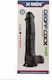 X-Men dildo Glass Dildo with Balls and Suction Cup 30cm