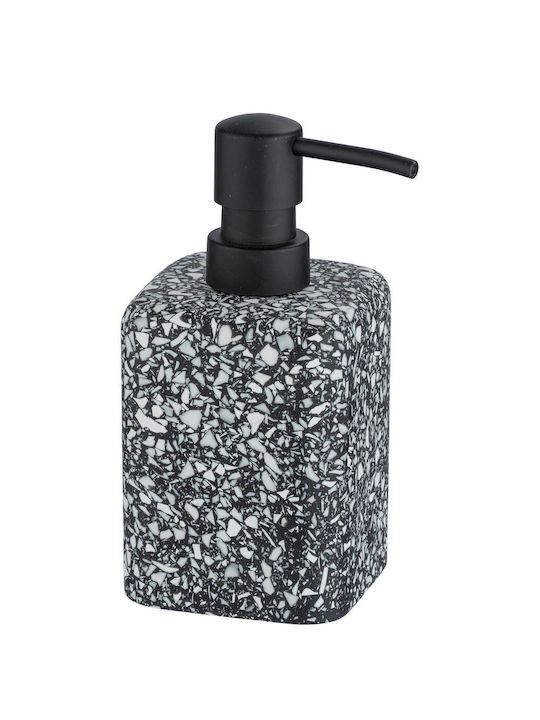 Wenko Terrazzo Plastic Black Dispenser 240ml