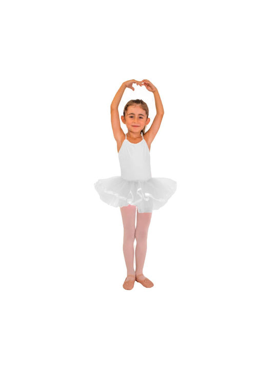 Godance Camisole Leotard Kids Dance Bodysuit White