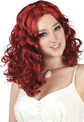 Carnival Wig Curly Red
