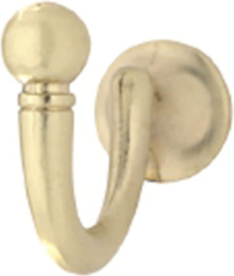Import Hellas Holdback Perete din Metal Auriu 1buc Import Hellas Holdback Perete din Metal Auriu 1buc