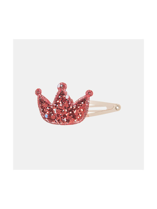 Alouette Kids Hair Clip Crown in Silver Color 0...