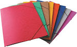 Exas Paper Folder Prespan with Rubber Band and Ears for Paper A4 (Μiscellaneous colours)