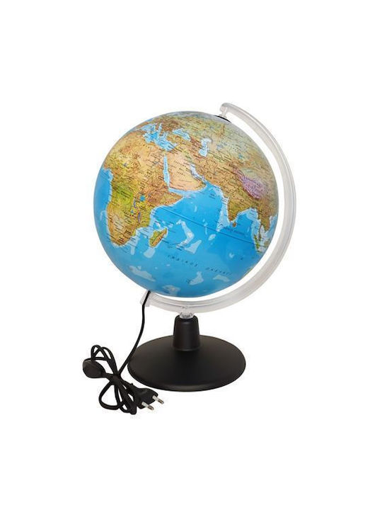 Cosmic Illuminated World Globe with Diameter 30cm