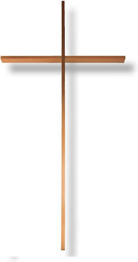 Vrochidis Cruce de Monument din Metal 30x60cm