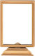 Vrochidis Metallic Memorial Photo Frame 9x9x12cm