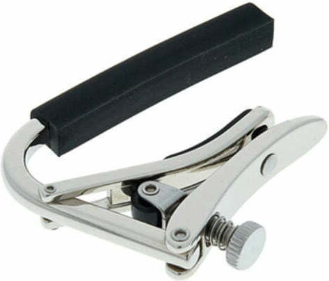 Shubb Metallic Clamp Capo for Bass Silver