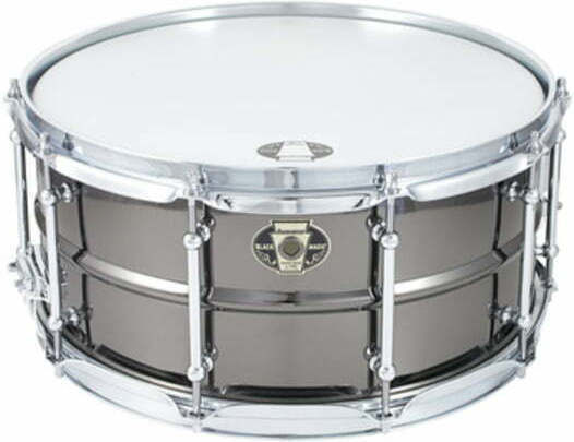Ludwig Tambur Metalic 14" x 6.5" Negru