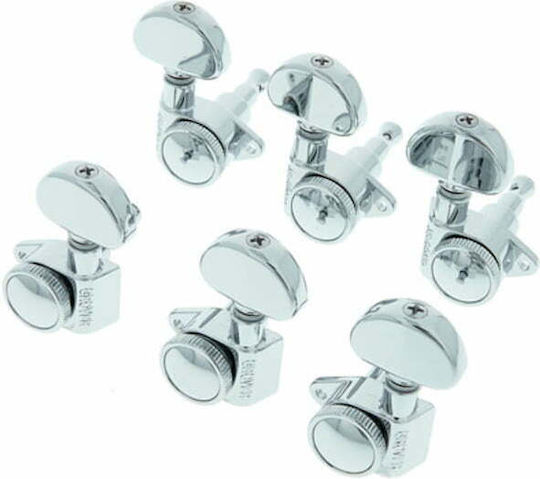 Grover Κλειδιά για Ηλεκτρική Κιθάρα Rotogrip Chrome
