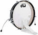 DW Drums Модел на бас барабани 20" x 2.5" Плосък черен цвят
