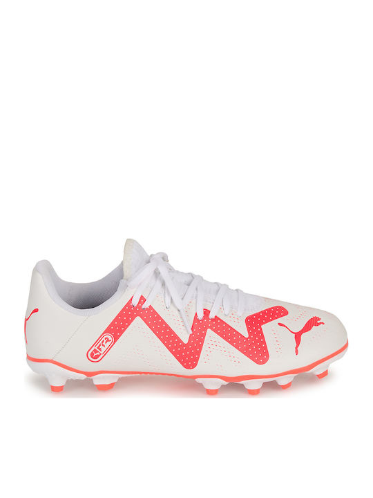 FUTURE PLAY Kids Molded Soccer Shoes White