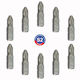 SKS Tools Σετ 10 Μύτες Κατσαβιδιού Αστέρι
