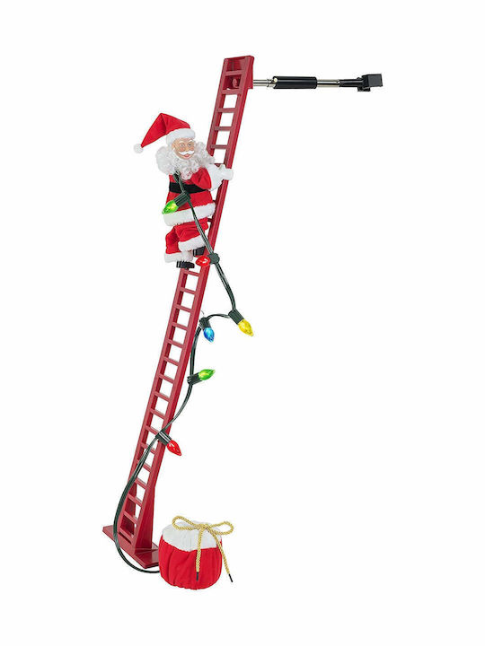 Mr Christmas Super Moș Crăciun Roșu În Scară