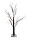 Christmas Decorative Illuminated Tree Natural Appearance 60cm Brown