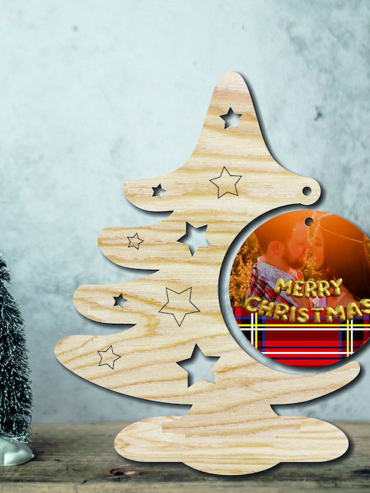 Christmas Decorative Tree 20cm Brown
