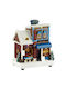 Christmas Illuminated Decorative House 20x18x12.5cm.