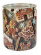Bolsius The translated Liquid template in German language: Weihnachtskerzen & Kerzenständer Kerze Braun 8x6cm.