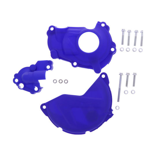 Polisport Motorcycle Engine Cover Protector Yamaha YZ450F Black