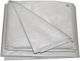 Αδιάβροχος Μουσαμάς 190gr/m² 8x4μ. Βαρέως Τύπου Λευκός