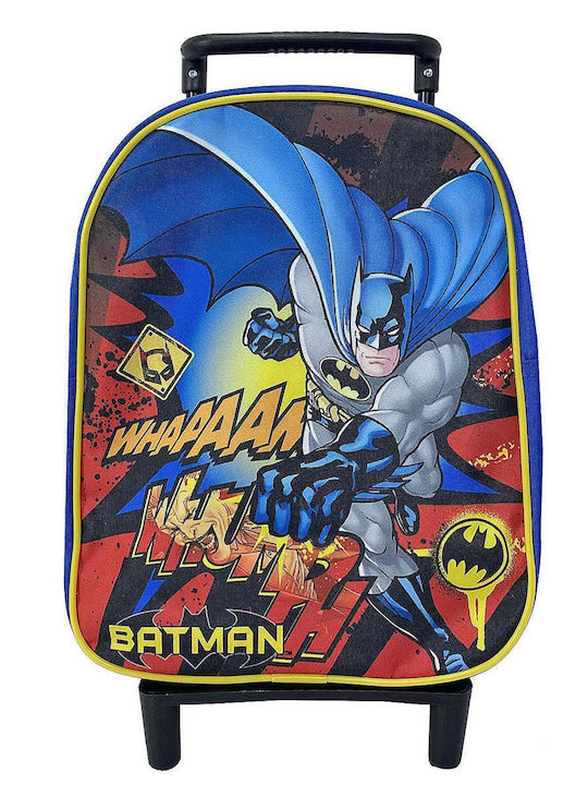 Warner Bros Batman School Bag Trolley Elementary, Elementary in Blue color