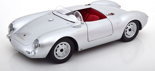 KK-Scale Porsche Porsche 550a Spyder 1956 Figurină de Modelism Mașină Silver la Scară 1:12 Argint