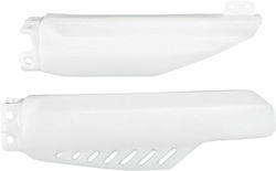UFO Motorcycle Front Suspension Protectors Honda CRF 150 White UFO Motorcycle Front Suspension Protectors Honda CRF 150 White