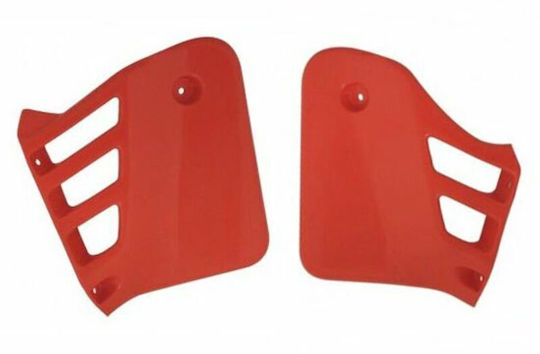 UFO Προστατευτικό Ψυγείου Μοτοσυκλέτας Honda CR 125 Κόκκινο