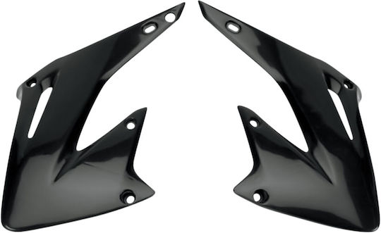 UFO Protecție radiator motocicletă Honda CR 250 Negru
