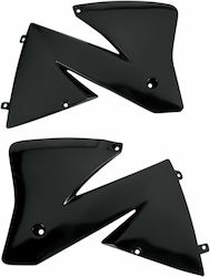 UFO Protecție radiator motocicletă KTM 400 EXC - 400 EXC Negru