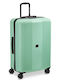 Delsey Ophelie Large Travel Suitcase Hard Almond with 4 Wheels Height 77cm 389382143EU