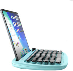 Remax JP-01 Fără fir Bluetooth Doar tastatura pentru Tabletă UK Verde