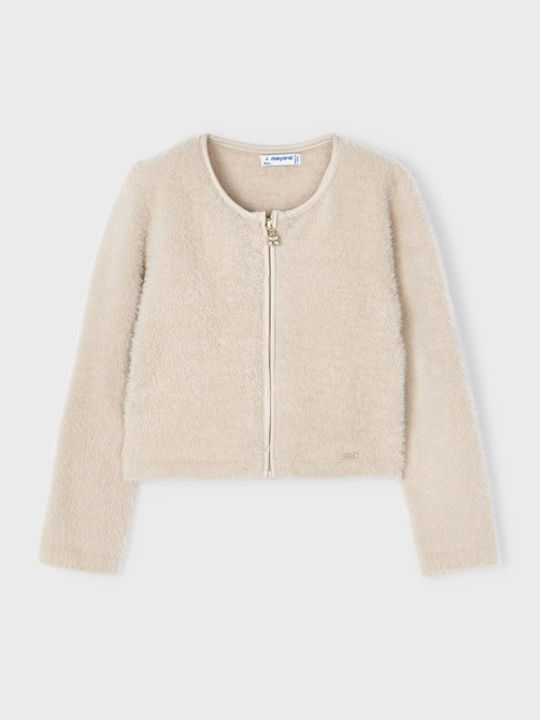 Mayoral Kinderstrickjacke Beige