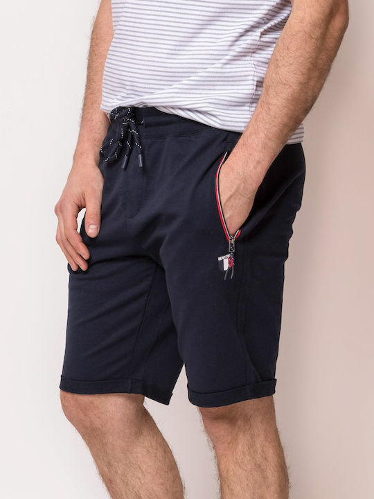 Heavy Tools Men's Athletic Shorts Navy Blue