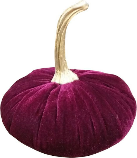 Natural Home De Crăciun Din țesătură Figurină Dovleac Burgundy