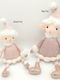 Natural Home Weihnachtliche Figur Elf Rosa Höhe 42cm