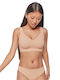 Women's Bra without Padding Beige