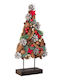 Weihnachtsdekoration Baum Dreieckig 42cm Verziert Mehrfarbig