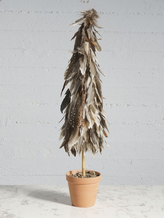 Christmas Decorative Tree Natural Appearance 86cm Brown