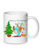 Christmas Ceramic Mug Ornament