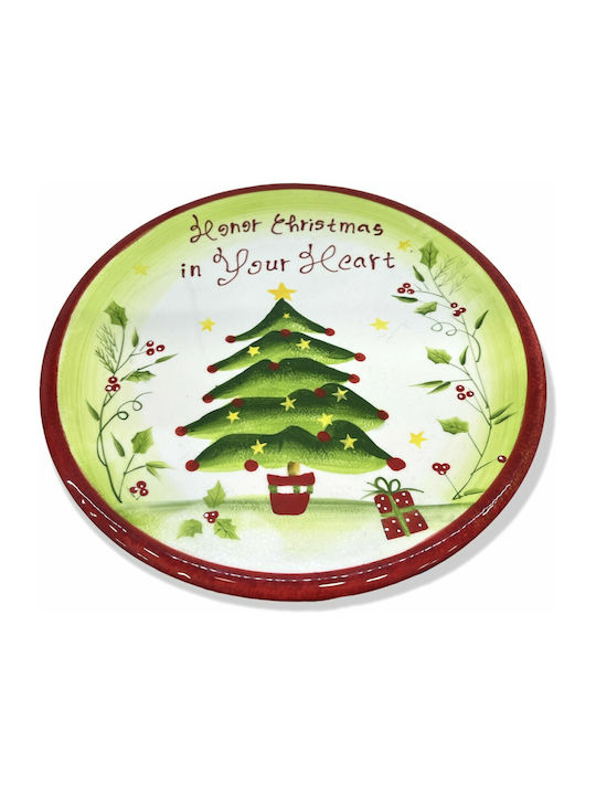 Christmas Platter Multicolored